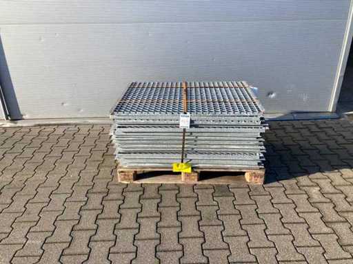 Stahllattenboden 1400x850x25mm (16x)