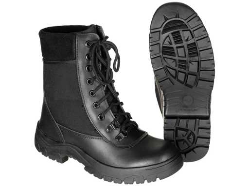 Franz. Einsatzstiefel, Leder/Cordura, Größe 40 (R14) (2x)