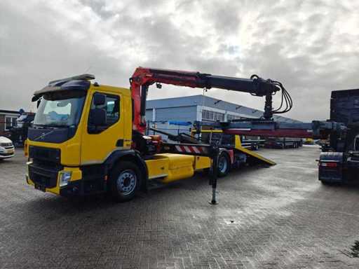 2016 VOLVO FE320 Oprijwagen met autolaadkraan