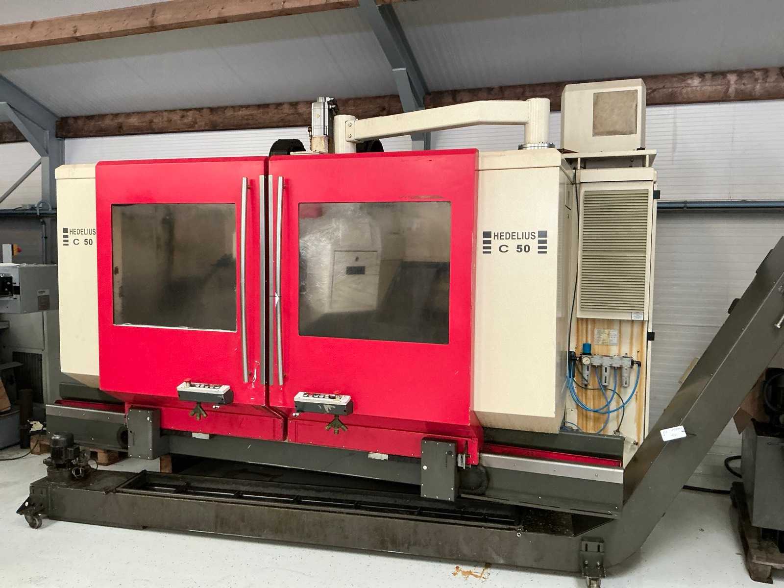 Hedelius – 2008 – C50/1800 – Vertical machine centres
