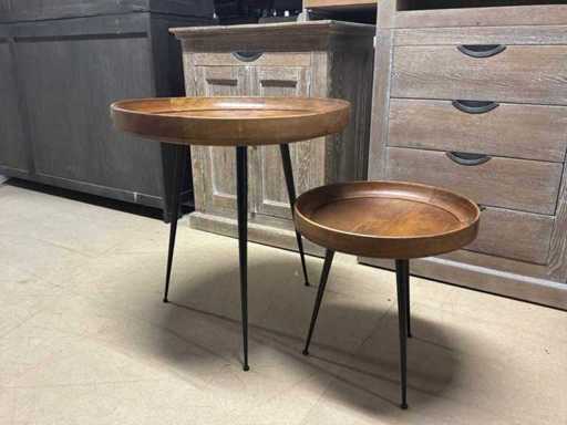 Set de 2 măsuțe laterale Sarnoo