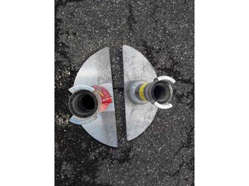 Waterschild - Brandweermateriaal (2x)