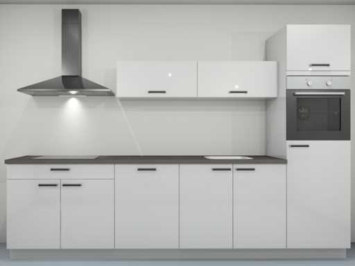 Nobilia Flash wit hoogglans recht keuken