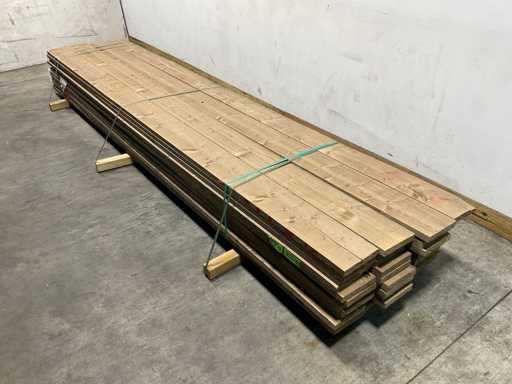 Steigerplank "Old look" - 400x19,5x3 cm (46x)