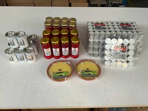 Mix kavel diverse kaarsen