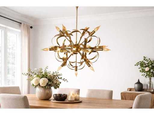 Riverdale Hanglamp Leafs Zilver
