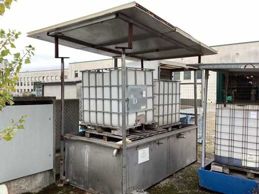 Gebruikt oliedruppelplatform