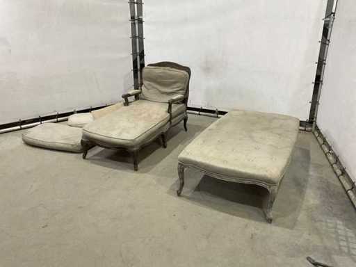 Mobili reclinabili vintage (2x)