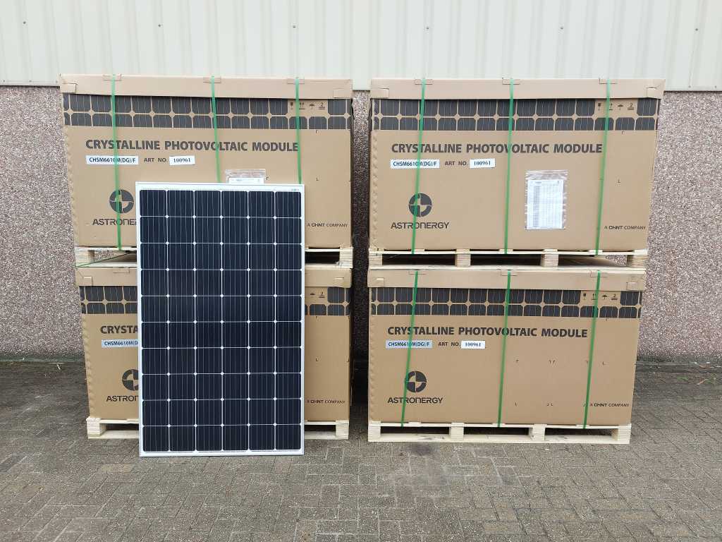 Solar panels (set), inverters, home batteries and miscellaneous