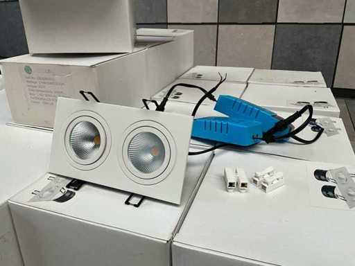 SowLed 2x6W 3000K COB Lichtbron (100x)