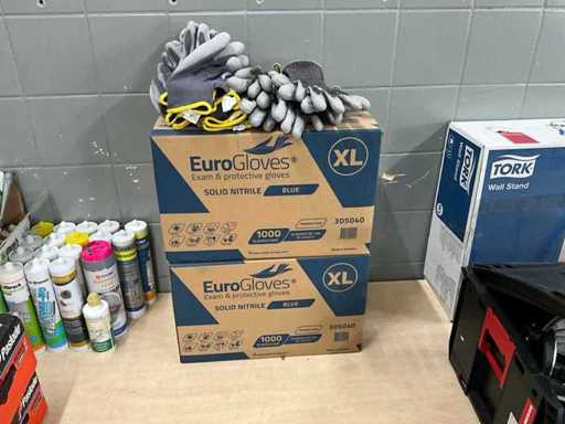 Gants Eurogloves XL Batch en nitrile