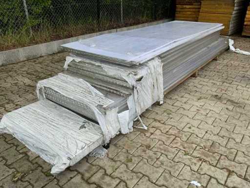 Macrolux Multiwall - Polycarbonaat plaat mix 3000/5000x980x18mm (34x)