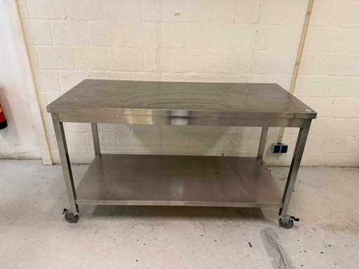 160x70cm - Masă de lucru mobilă