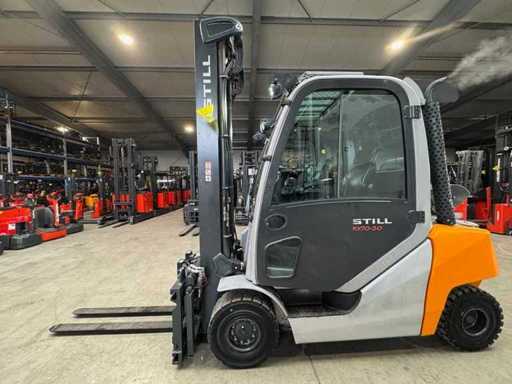 2017 Service + UVV 02/2027 Still RX70-30T 3.000kg 3.+4. Ventil Gabelstapler Gasstapler 7.129 Stunden