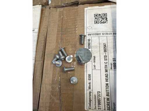 Linsenkopfschrauben mit Bund, M6x16 Innensechskant – Optimas – ca. 26.500 Stk