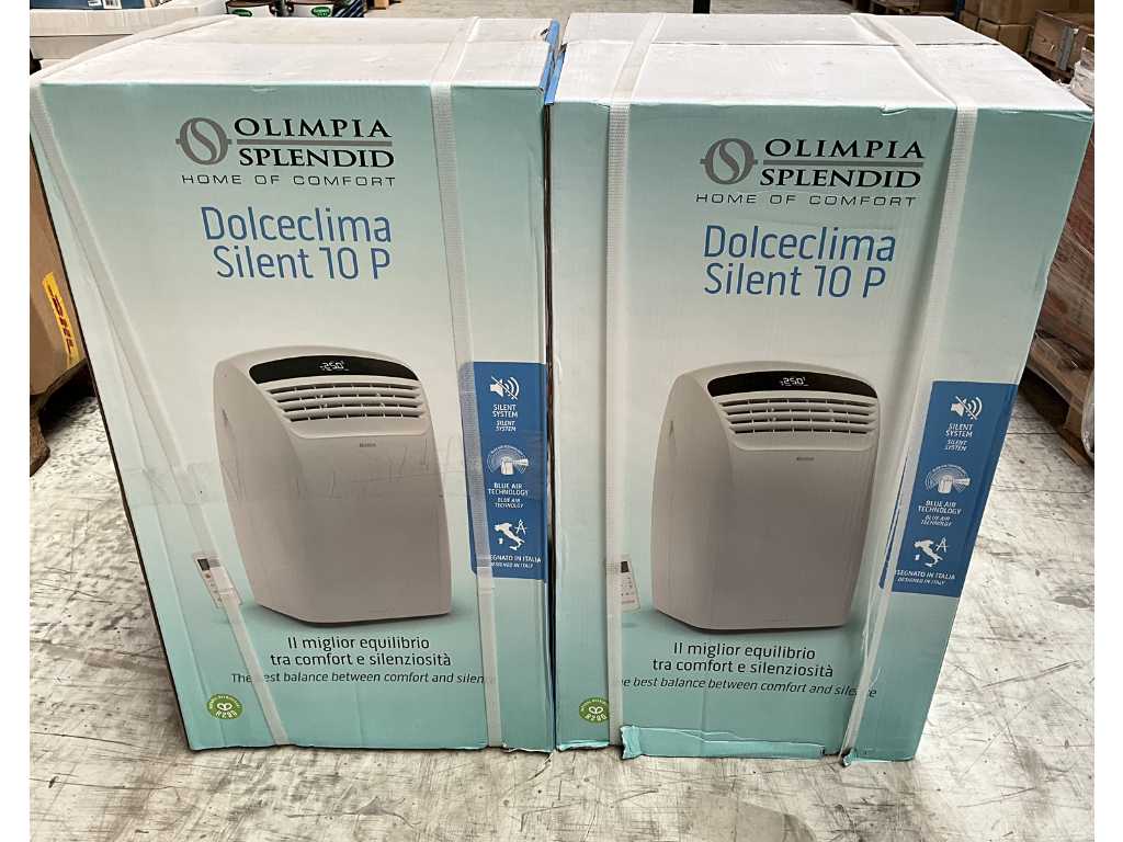 Olimpia Splendid Silent 10 P Mobile air conditioner (2x)