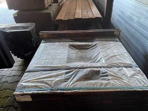 Deski Guyana Ipé strugowane 1000x70x25mm (238x)