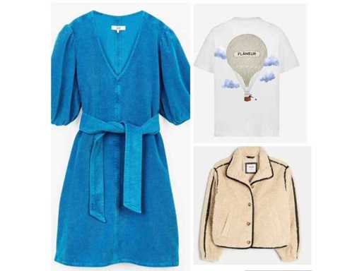 250 lots de vêtements neufs de marque : fin de stock hiver avec expédition possible