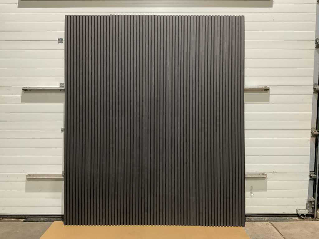 Acoustic wall panel (2x)
