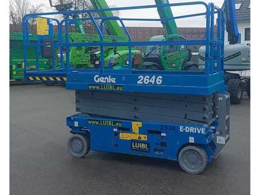 Genie - GS-2646 E-Drive - 2022 - Podnoszenie nożycowe elektryczne 10m / podnoszenie nożyczkowe 10m / elektryczne GS2646 GS 2646