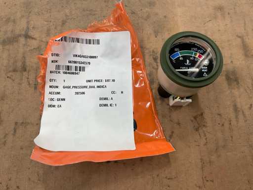 Druckzifferblatt-Anzeigemesser