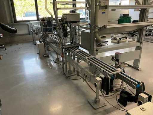 IEF WERNER - ProfiLine 70 - Cella automatizzata di movimentazione e assemblaggio con tecnologia di trasportatori lineari - 2019
