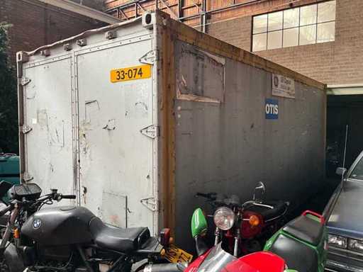 Zeecontainer 20ft v.v. heftrucksledes