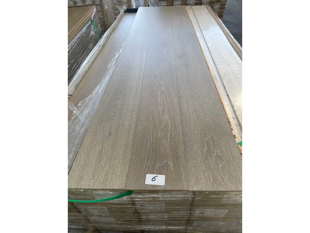 110,8 m² Eiken meerlagen parketvloer 638