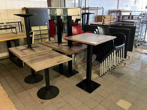 Terrasses, tables et chaises, divers