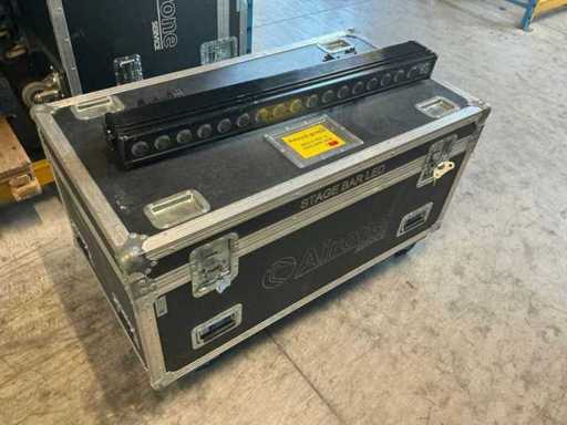 Pixelbar 18q4 tour rgbw 18x8w 18° de bar LED - DMX 3-5pole