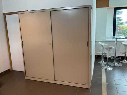 Armoire à dossiers en métal (4x)