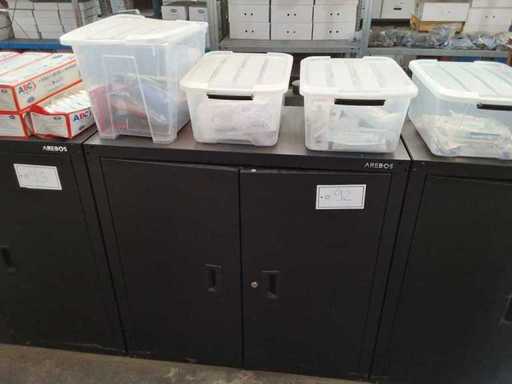   Cabinet AREBOS with contents