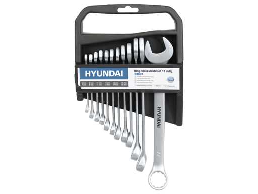 Hyundai ring-/steeksleutel 12-delig (2x)
