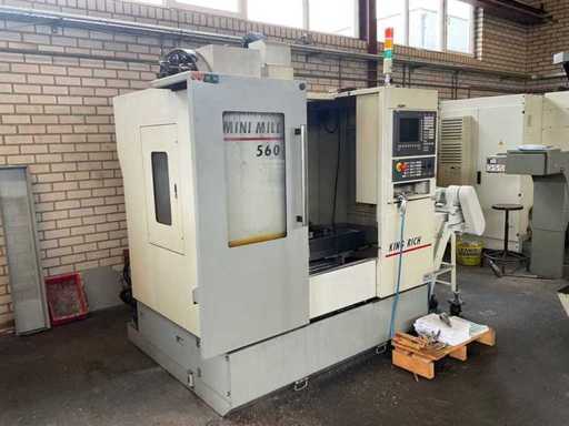 2007 King Rich Mini frezarka typu 560 KR-MF560 CNC