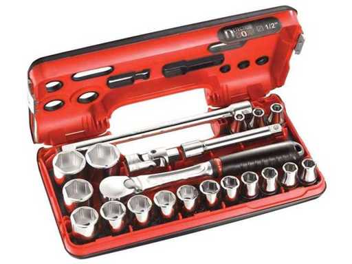Ensemble de clés à douille Facom 1/2" (5x)
