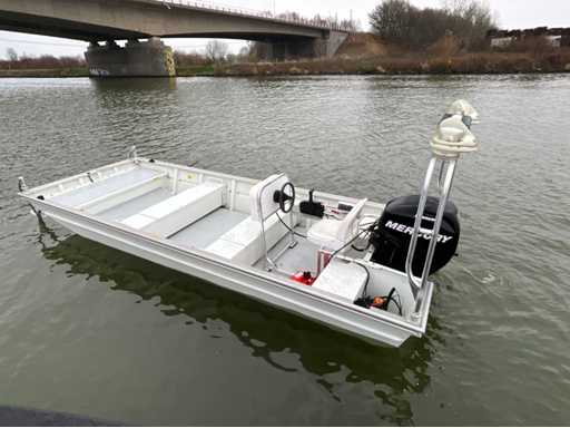 2012 Rescue Jonboat,40hp Mercury
