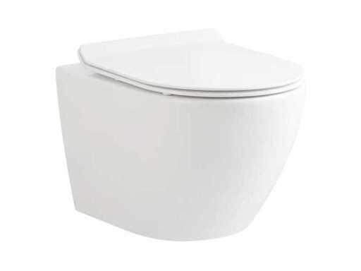 Aloni - Eco - Toilettes murales sans rebord