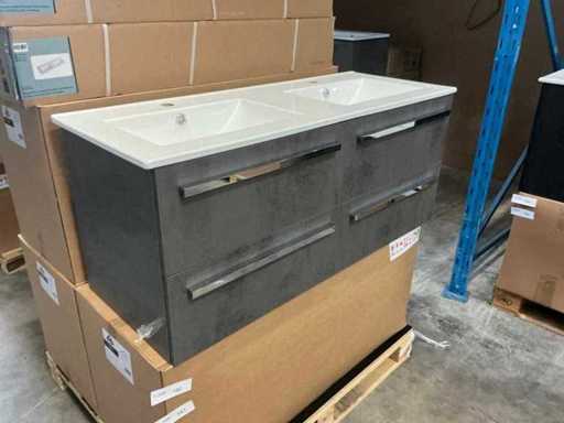 H&R Design Badezimmermöbelset 120 cm