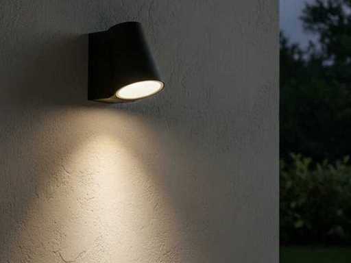 12 x Intec Sintesi LED wand lamp zwart