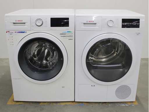 Série Bosch|6 Machine à laver VarioPerfect EcoSilence Drive & Série Bosch|6 sèche-linge