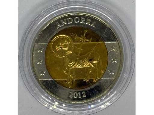 Andorra – 2 euro – 2012 – Bi-metaal munt