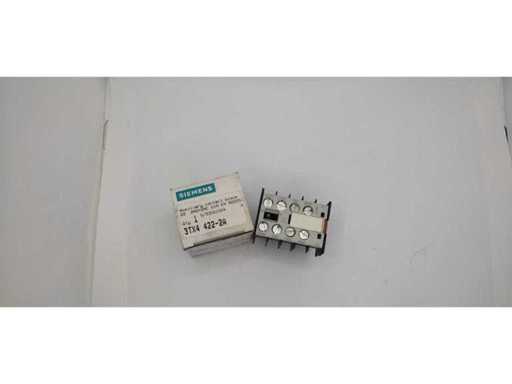 SIEMENS - 3TX4422-2A - Styk pomocniczy 2S/2Ö (3x)
