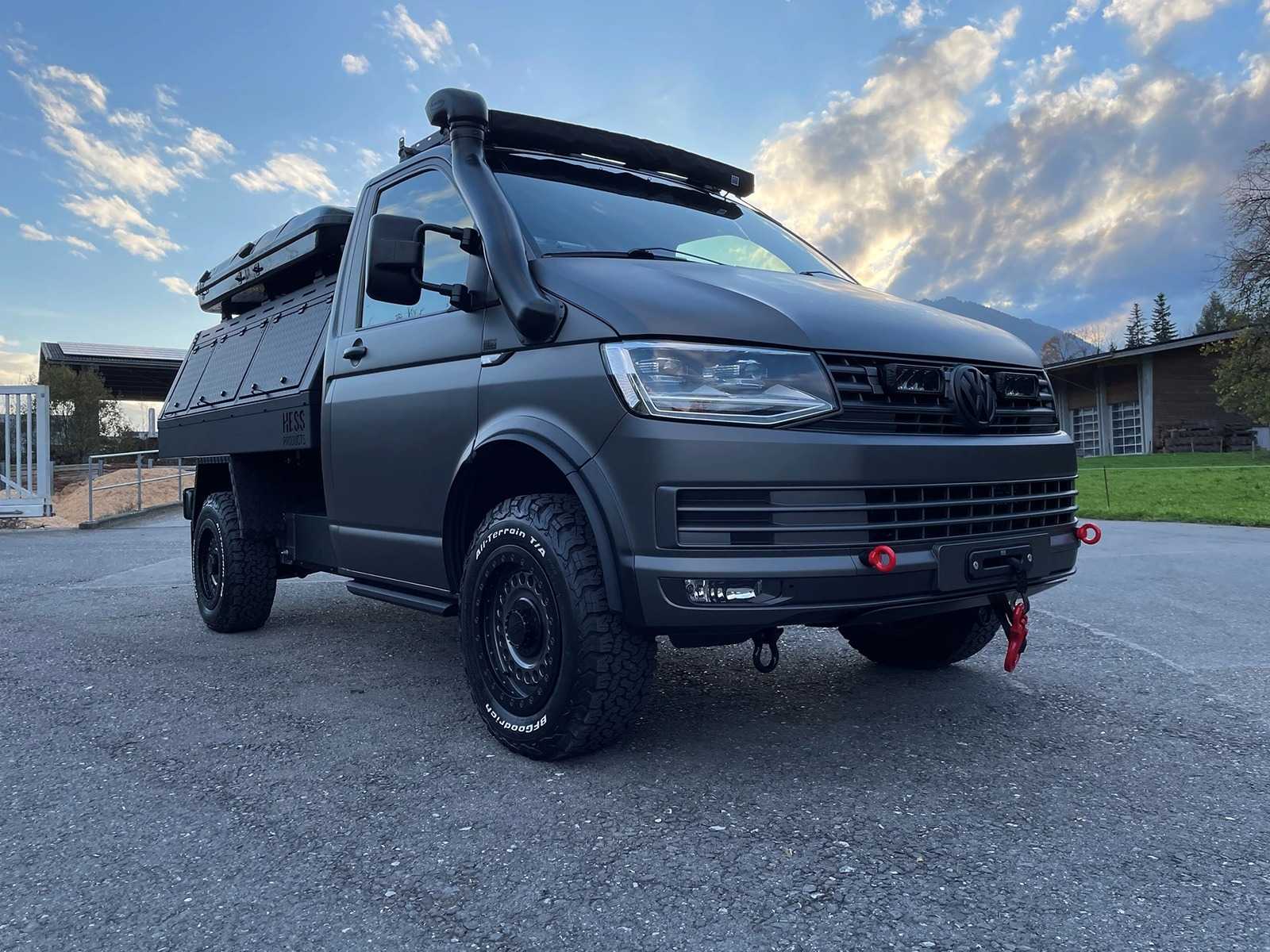Volkswagen T5 – Offroad-Camper / Expedition Vehicle – VW T5 2.5TDI Bridge HESS Extreme Conversion