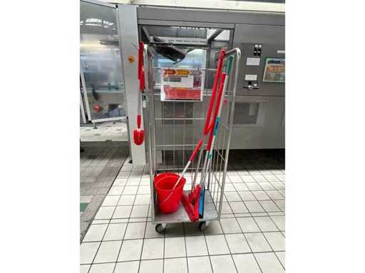 Chariot d’ustensiles de nettoyage 