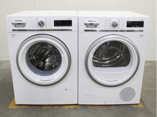 Siemens iQ700 iSensoric sensoFresh System extraKlasse Wasmachine & Siemens iQ700 iSensoric outdoorCollection extraKlasse Wasdroger