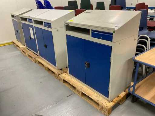Workshop cabinet (4x)