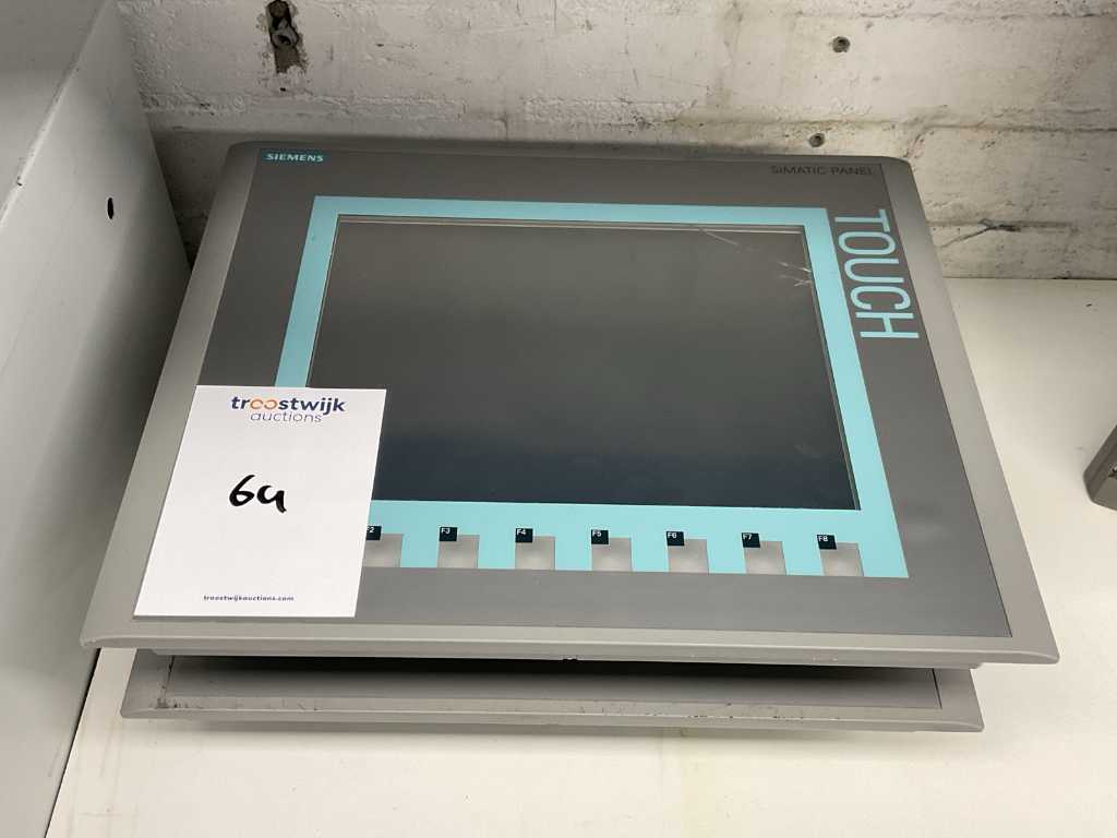 Siemens KTP 1000 Basic DP Touch panel (2x)