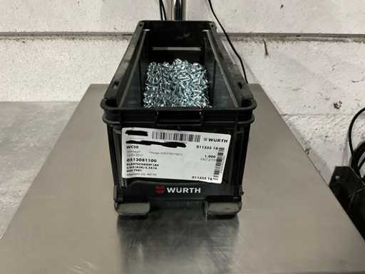Würth 6.69 kg Place screw LBK 5.5 x 16 in stackable container