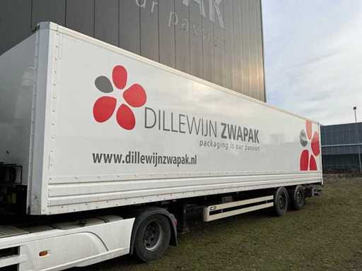 2008 Van hool 2B2001 Gesloten Oplegger