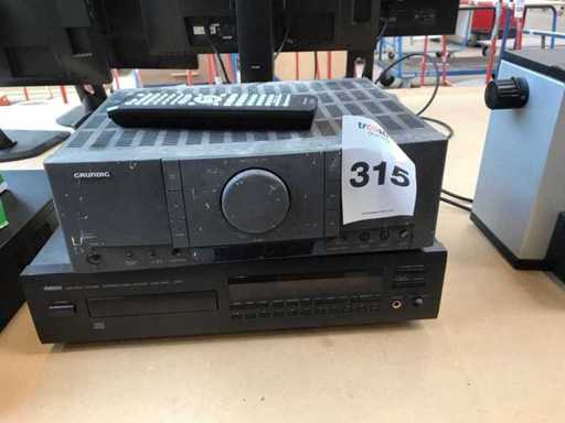 Amplificator Grundig/ Yamaha, player CD